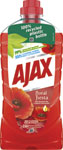 Ajax univerzálny čistiaci prostriedok Floral Fiesta Red Flowers červený 1000 ml - Mr. Proper tekutý čistiaci prostriedok Lemon 2 l | Teta drogérie eshop