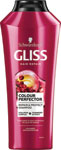 Gliss šampón Color Perfector pre farbené vlasy 400 ml - Green Pharmacy šampón proti vypadávaniu vlasov lopúch a pšeničné proteíny 350 ml | Teta drogérie eshop