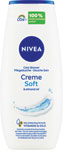 Nivea sprchovací gél Creme Soft 250 ml - Dixi sprchový krém mliečne proteíny 400 ml | Teta drogérie eshop