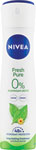 Nivea dezodorant Fresh Pure 150 ml - Garnier minerálny antiperspirant Mineral Quick Dry Invisible Black white 48h Fresh Aloe 150 ml | Teta drogérie eshop