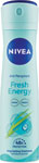 Nivea antiperspirant Energy Fresh 150 ml - Borotalco deo sprej Original 150 ml | Teta drogérie eshop