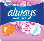 Always Ultra hygienické vložky Sensitive Normal Plus 10 ks - Teta drogérie eshop