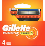 Gillette Fusion náhradné hlavice Power 4 ks - Teta drogérie eshop