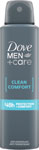Dove antiperspirant 150 ml Clean Comfort - Axe pánsky dezodorant v spreji Recharge Sport Fresh 150 ml | Teta drogérie eshop
