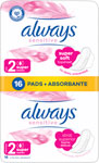 Always Ultra hygienické vložky Super Plus Sensitive 16 ks