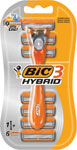 BIC 3 Hybrid pánsky strojček +6ks náhradných čepielok - Teta drogérie eshop