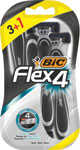 BIC 4 Flex pánske holítka 3+1ks - Teta drogérie eshop