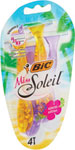 BIC 3 Miss Soleil dámske pohotové holítka 4 ks - Teta drogérie eshop