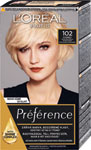 L'Oréal Paris Préférence farba na vlasy 102 Veľmi veľmi svetlá blond dúhová - Teta drogérie eshop
