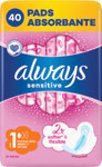 Always Ultra hygienické vložky Normal Plus Sensitive 40 ks - Always Platinum hygienické vložky Secure Night 10 ks | Teta drogérie eshop