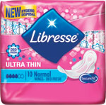 Libresse Ultra Normal Wing Deo Fresh 10 ks - Teta drogérie eshop