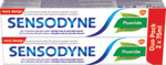 Sensodyne zubná pasta s fluoridom Flouride - 2 x 75 ml 150 ml - Teta drogérie eshop