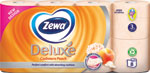 Zewa Deluxe toaletný papier 3-vrstvový Cashmere Peach 8 ks - Teta drogérie eshop