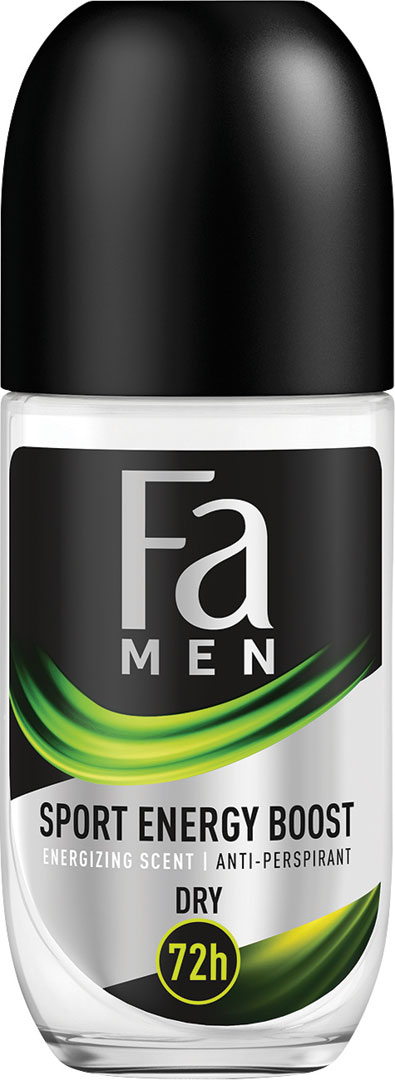 Fa MEN pánsky dezodorant roll-on Sport Energy Boost 50 ml - Teta drogérie eshop