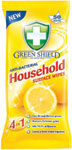 Green Shield antibakteriálne vlhčené obrúsky 50 ks - Teta drogérie eshop