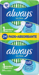 Always Ultra hygienické vložky Standard 24 ks - Always Classic Single hygienické vložky Maxi night 6 ks | Teta drogérie eshop