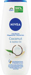 Nivea sprchovací gél Coconut 250 ml - Dixi sprchový krém mliečne proteíny 400 ml | Teta drogérie eshop
