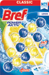 Bref tuhý WC blok Power Aktiv Lemon 3 x 50 g - Teta drogérie eshop