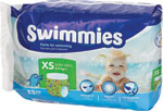 Swimmies plávacie plienky veľkosť XS 4-9 kg 13 ks - Happy Mimi Flexi Comfort detské plienky 6 XXL 30 ks | Teta drogérie eshop