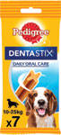 Pedigree dentálne pochúťky Dentastix Daily Oral Care pre psov stredných plemien 7 ks 180 g - Reno Yummy Strips kurací pre psov 120 g | Teta drogérie eshop