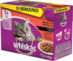 Whiskas kapsička Hydinový výber v šťave 12x100 g - Teta drogérie eshop