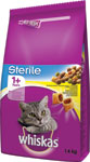 Whiskas granule Sterile s kuracím 1,4 kg - Teta drogérie eshop