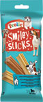Frolic pochúťky Smiley Sticks s hovädzou a kuracou príchuťou pre psov 7 ks 175 g - Reno Yummy Strips kurací pre psov 120 g | Teta drogérie eshop