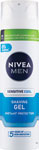 Nivea Men gél na holenie Sensitive Cool 200 ml - Gillette Series gél na holenie Cleansing 200 ml | Teta drogérie eshop