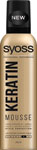 Syoss tužidlo na vlasy Keratin 250 ml - Wellaflex penové tužidlo Brilliant Colors 200 ml | Teta drogérie eshop