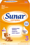 Sunar Complex 3 batoľacie mlieko 600 g - Hami pokračovacie dojčenské mlieko 6+  600 g | Teta drogérie eshop