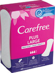 Carefree slipové vložky Plus Large 46 ks - Teta drogérie eshop