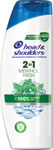 Head & Shoulders šampón Menthol Fresh 2v1 360 ml - Head & Shoulders šampón Dry scalp 400 ml | Teta drogérie eshop