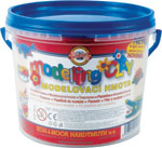 KOH-I-NOOR modelovacia hmota vedierko 700 g  - KOH-I-NOOR modelovacia hmota výtvarná terracota 1000 g | Teta drogérie eshop