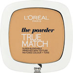 L'Oréal Paris púder True Match 3.D/3.W 9 g - Dermacol púder a make-up 2v1 24H dlhotrvácny č. 01 | Teta drogérie eshop