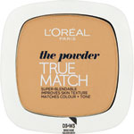 L'Oréal Paris púder True Match 3.D/3.W 9 g