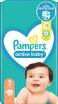 Pampers Active baby detské plienky veľkosť 3 6-10 kg 66 ks - Teta drogérie eshop
