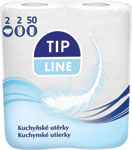 Tip Line kuchynské utierky 2-vrstvové 2 ks - Teta drogérie eshop