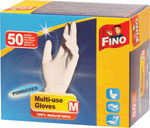 Fino jednorazové rukavice veľkosť M 50 ks  - Spontex Goldfinger jednorázové latexové rukavice S/M 12 ks | Teta drogérie eshop