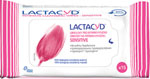 Lactacyd vlhčené utierky na intímnu hygienu Sensitive Wipes 15 ks - Pure intímne vlhčené utierky 25 ks | Teta drogérie eshop