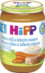 HiPP BIO Mrkva s ryžou a teľacím mäsom 190 g