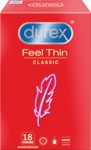 Durex kondómy Feel Thin Classic 18 ks - Durex intense Orgasmic gél 10 ml | Teta drogérie eshop