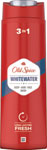 Old Spice sprchový gél whitewater 400 ml - Authentic Airmen sprchový gél a šampón Raw Spice 400 ml | Teta drogérie eshop