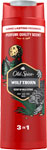 Old Spice sprchový gél a šampón 3v1 WolfThorn 400 ml