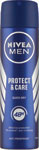 Nivea Men antiperspirant Protect&Care 150 ml - Bi-es parfumovaný dezodorant s rozprašovačom 100ml Brossi | Teta drogérie eshop
