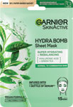 Garnier textilná pleťová maska Zelený čaj - Detoxikačná Bahenná maska Mandľový olej 10 g | Teta drogérie eshop