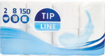Tip Line jemný toaletný papier 2-vrstvový 8 ks - Q-Soft Toaletný papier s vôňou kokosu 3 vrstvový 8 ks | Teta drogérie eshop