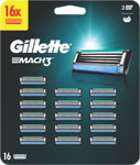 Gillette Mach3 náhradné hlavice 16 ks - Gillette Sensor strojček + 6 hlavíc | Teta drogérie eshop