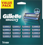 Gillette Mach3 náhradné hlavice 16 ks - Teta drogérie eshop