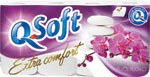 Q-Soft toaletný papier Extra comfort 4 vrstvový 8 ks - Tip Line jemný toaletný papier 3-vrstvový 8 ks | Teta drogérie eshop