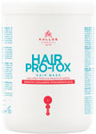 Kallos KJMN maska na vlasy s keratínom kolagénom a kyselinou hyalurónovou Hair Pro-Tox 1000 ml - Teta drogérie eshop